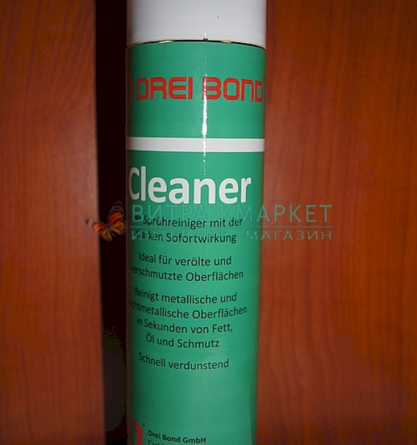 Drei Bond Cleaner раствор для очистки  УФ клея 400 мл спрей